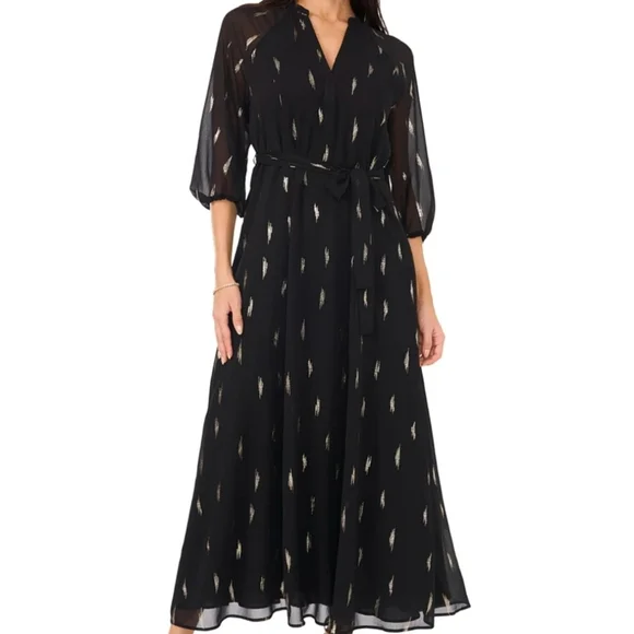 Elegant Black Maxi Dress - Picture 4 of 4